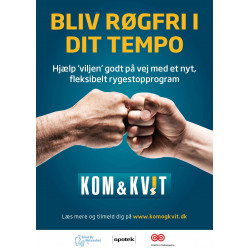 Kom & Kvit A3 plakat